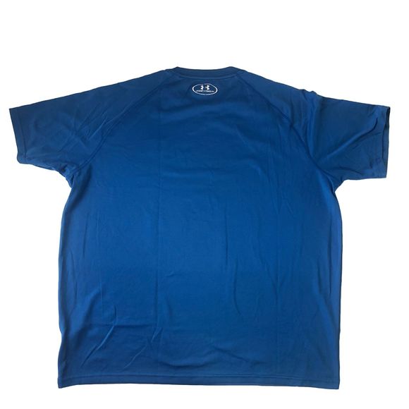UNDER ARMOUR The Tech Tee Mens Large Royal Blue Short Sleeve T-Shirt - Picture 2 of 9